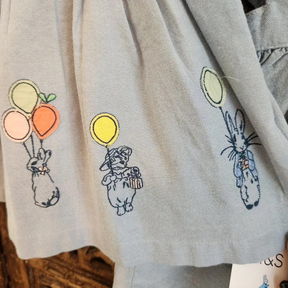 Marks & Spencer UK Peter Rabbit Chambray Dresses - Picture 3 of 4